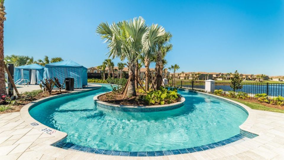 Endlich können Sie und Ihre Familie ein Luxushaus mit privatem Pool in Windsor im Westside Resort mieten, Townhome Orlando 1843