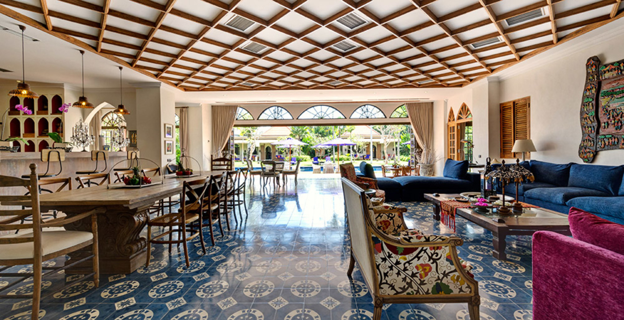 5-Sterne-Villa auf Bali, nur wenige Minuten vom Strand entfernt, Bali Villa 1004