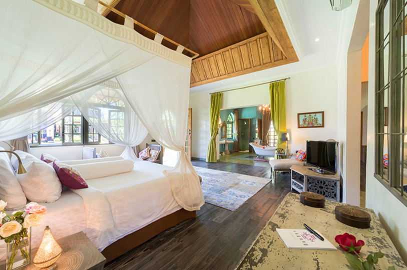 5-Sterne-Villa auf Bali, nur wenige Minuten vom Strand entfernt, Bali Villa 1004