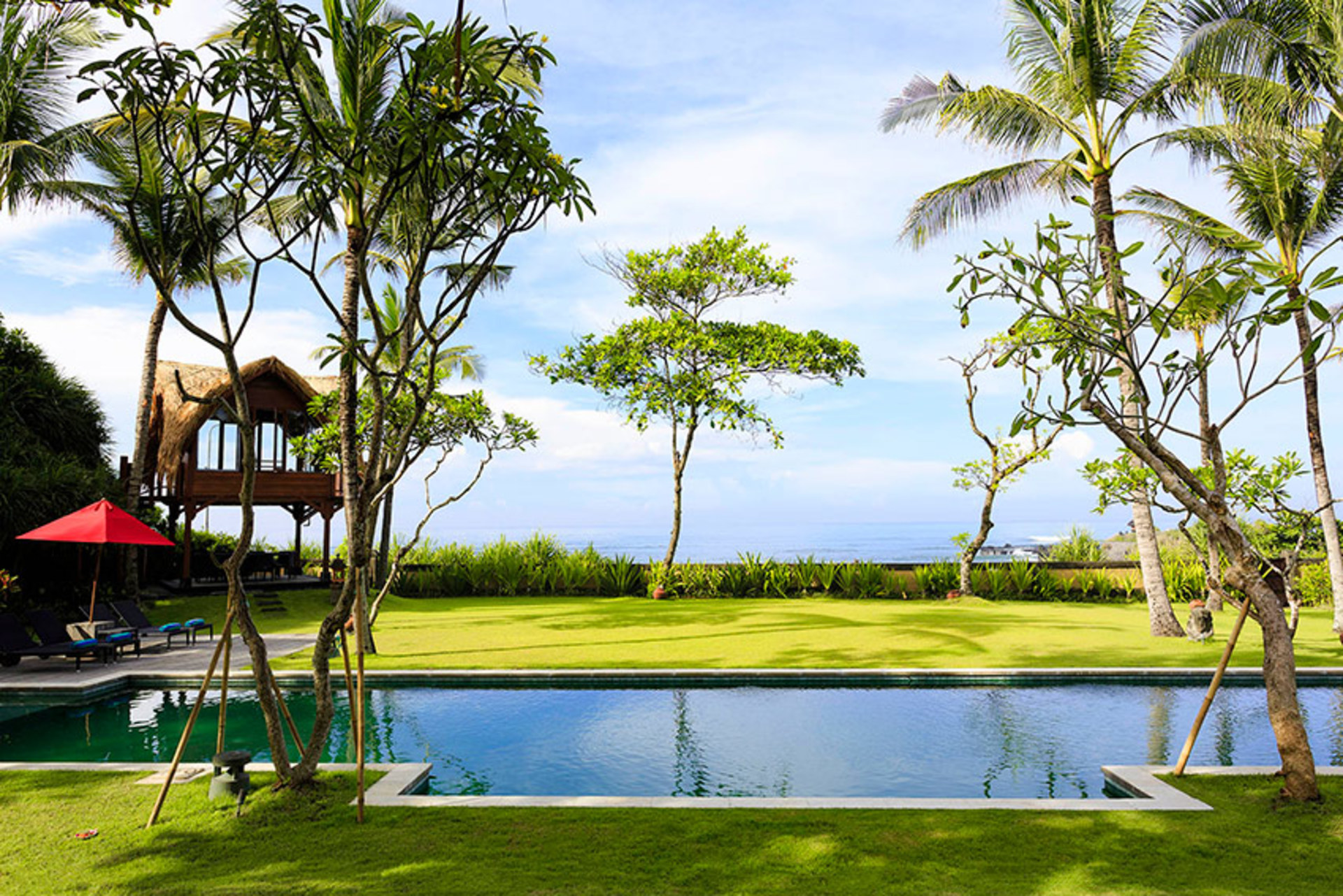 Bali Villa 1023: Meeresglück und Ruhe am Pool