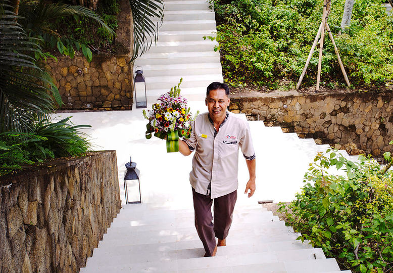 5-Sterne-Villa auf Bali, nur wenige Minuten vom Strand entfernt, Bali Villa 1026