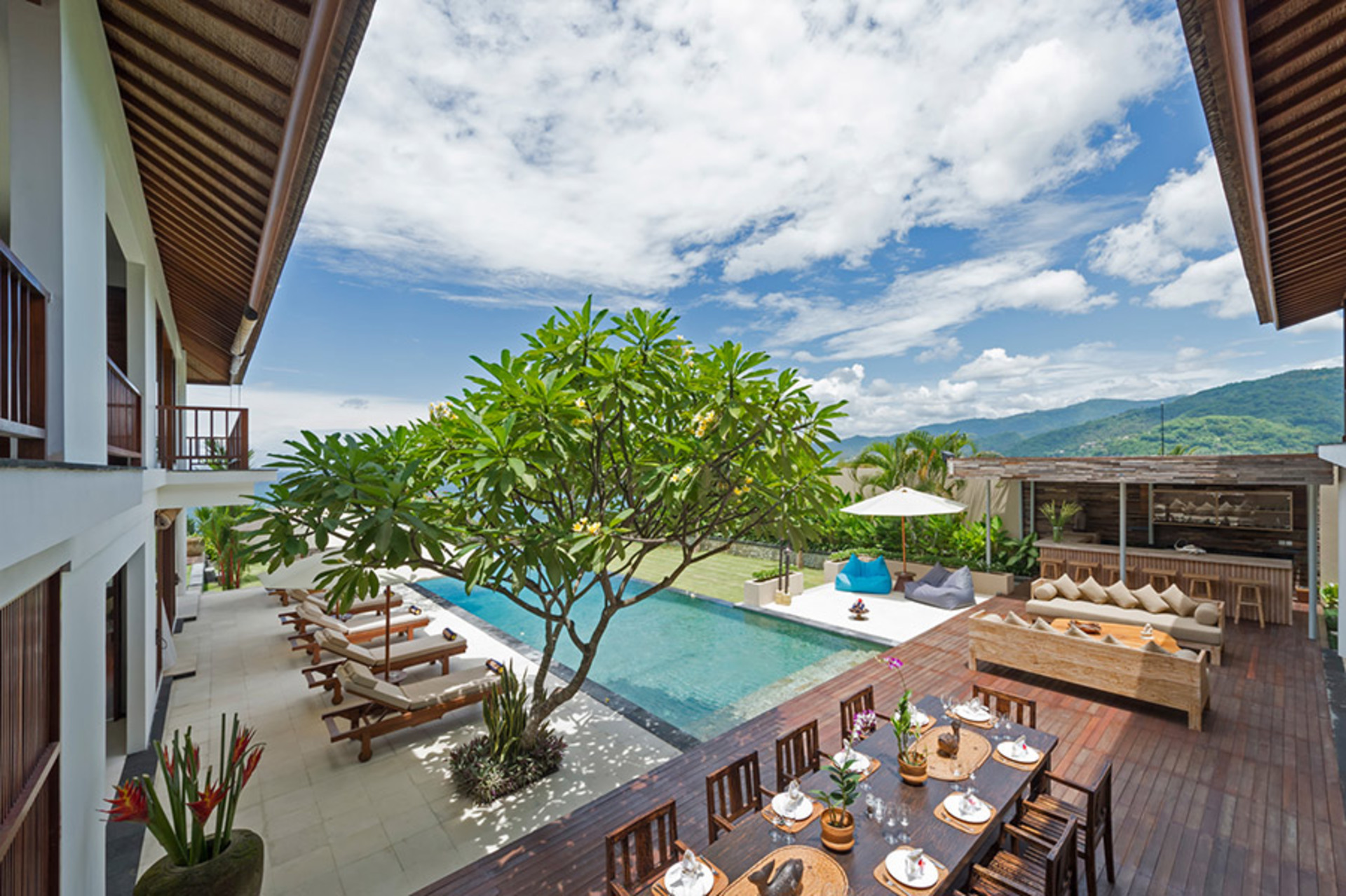Malerischer Rückzugsort auf einem Hügel mit privatem Pool – Bali Villa 1030