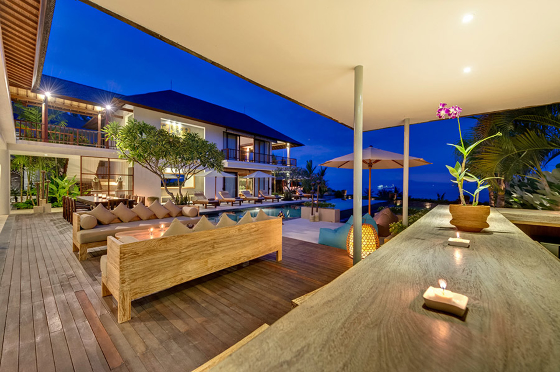Malerischer Rückzugsort auf einem Hügel mit privatem Pool – Bali Villa 1030