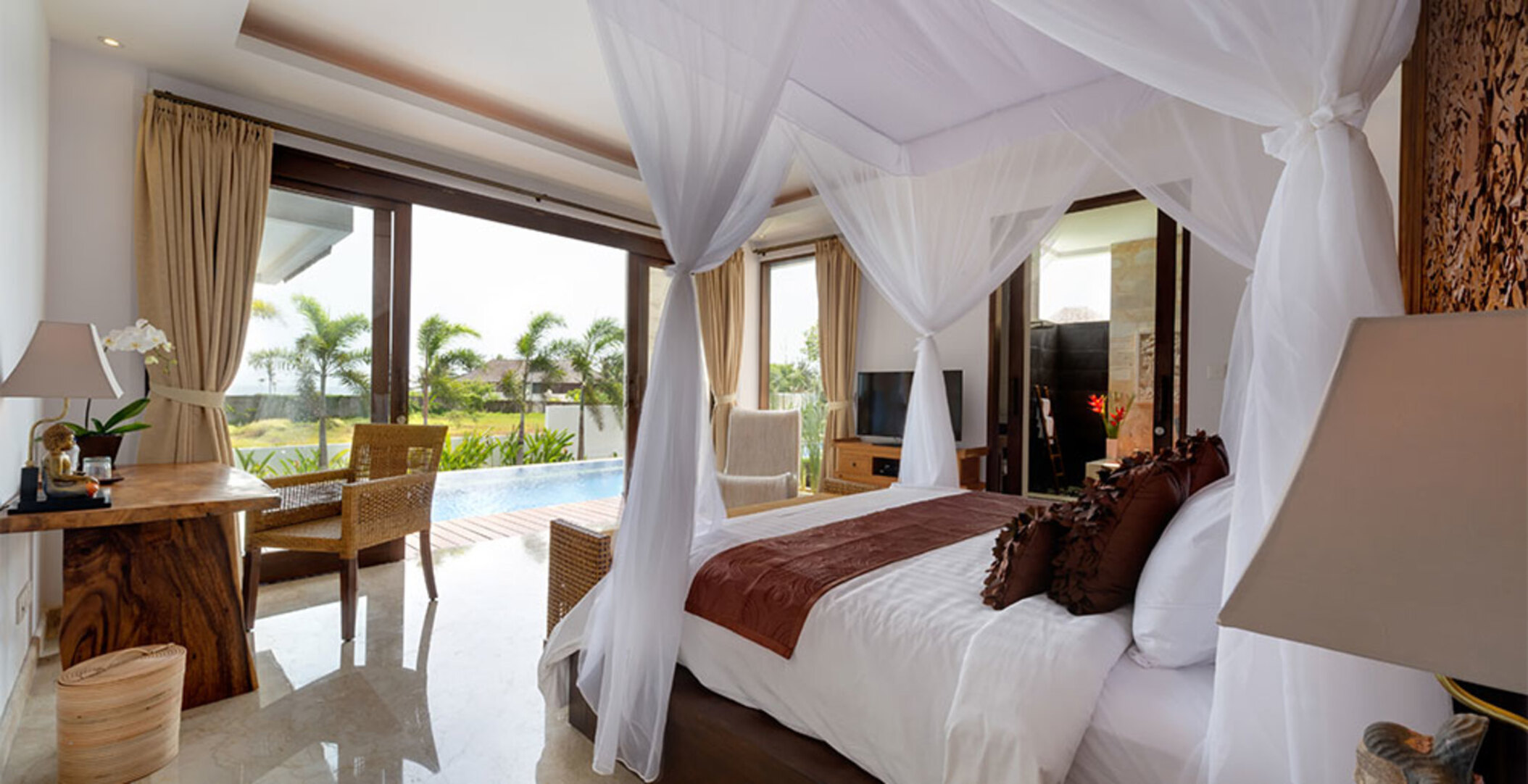 Luxuriöser Rückzugsort mit Meerblick in Canggu – Bali Villa 1038