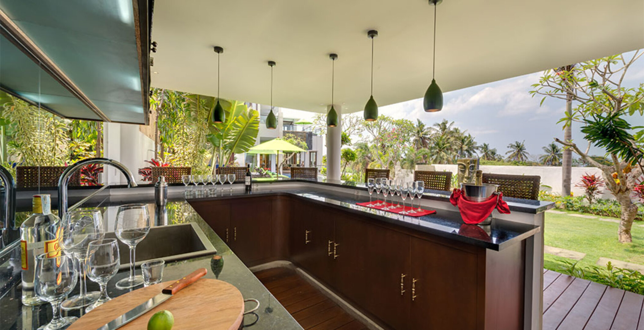 Luxuriöser Rückzugsort mit Meerblick in Canggu – Bali Villa 1038