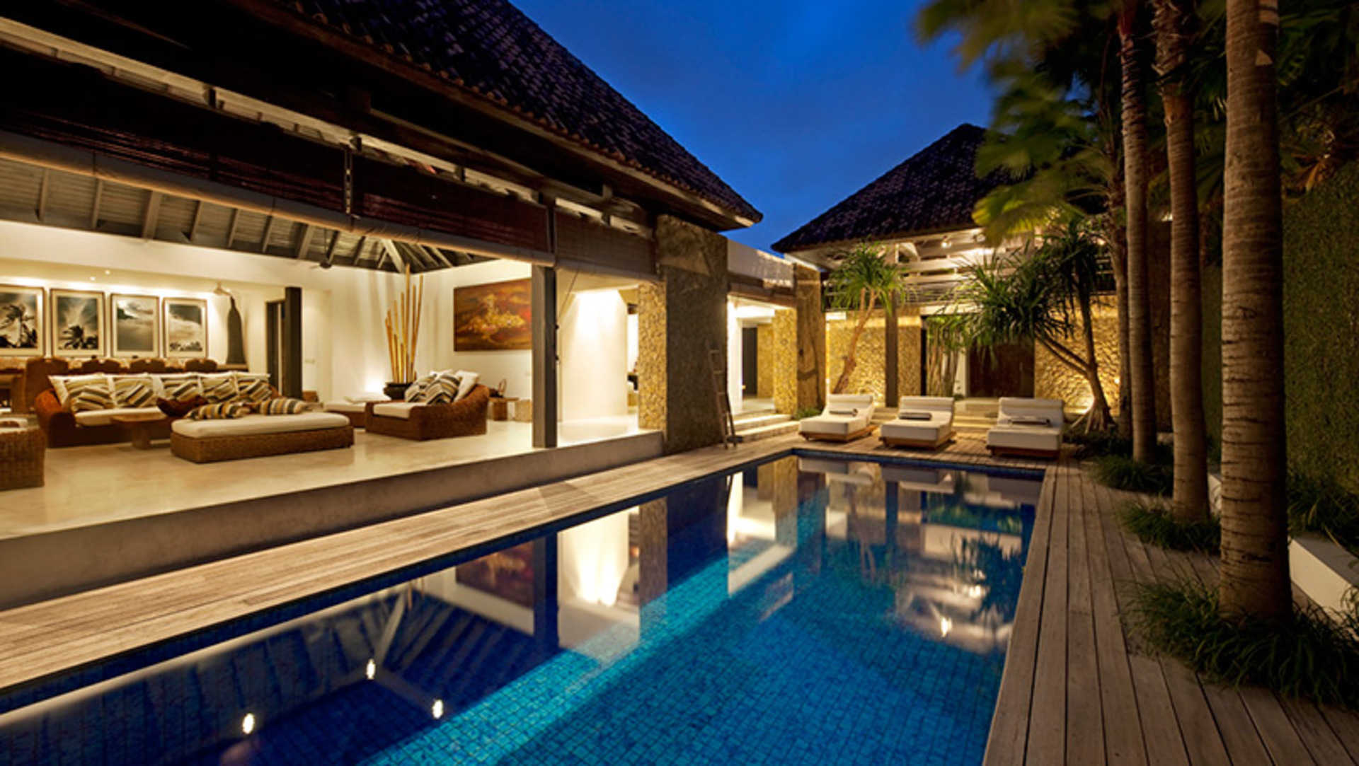 Luxuriöse 5-Sterne-Villa, nur wenige Schritte vom Echo Beach, Bali 1040 entfernt