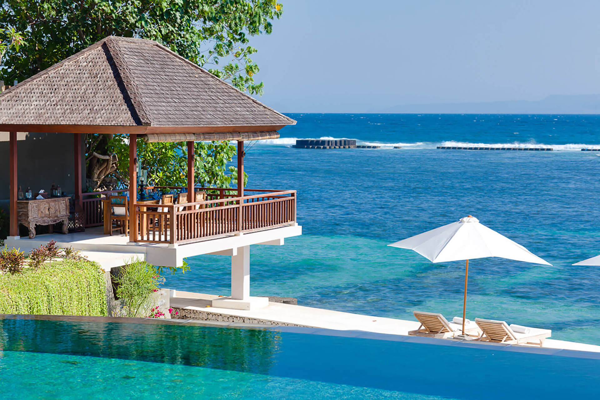 Wunderschöne Villa am Meer mit privatem Pool – Bali Villa 1041