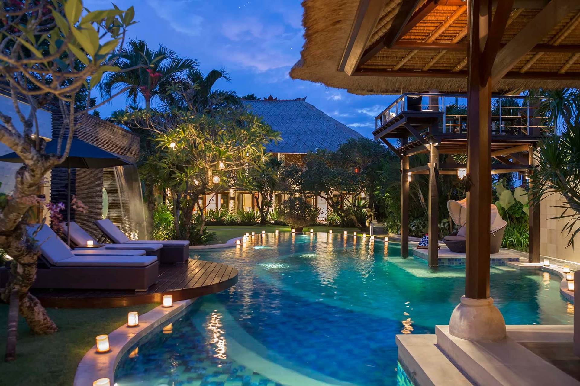 Luxuriöse tropische Villa mit privatem Pool – Bali Villa 1057