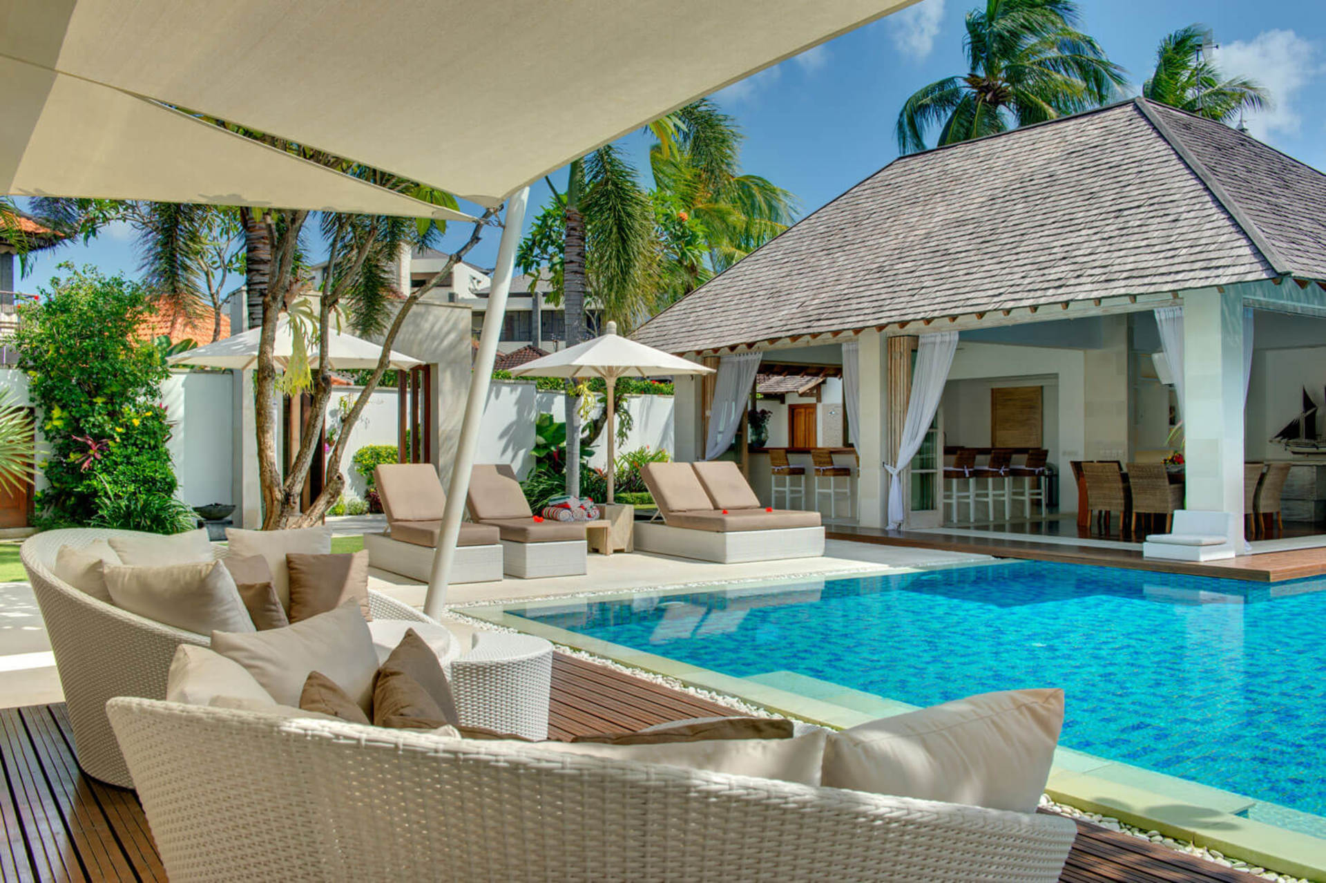 Üppige Fluchten am Meer – Bali Villa 1064