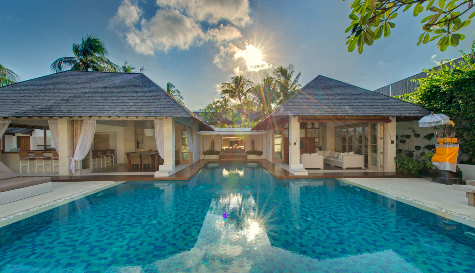 Üppige Fluchten am Meer – Bali Villa 1064