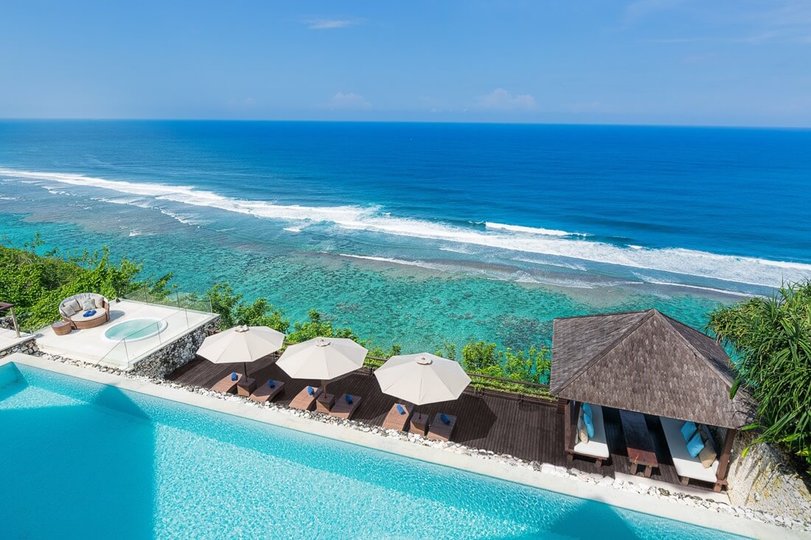 Rückzugsort an der Klippe mit Pool- und Meerblick – Bali Villa 1065