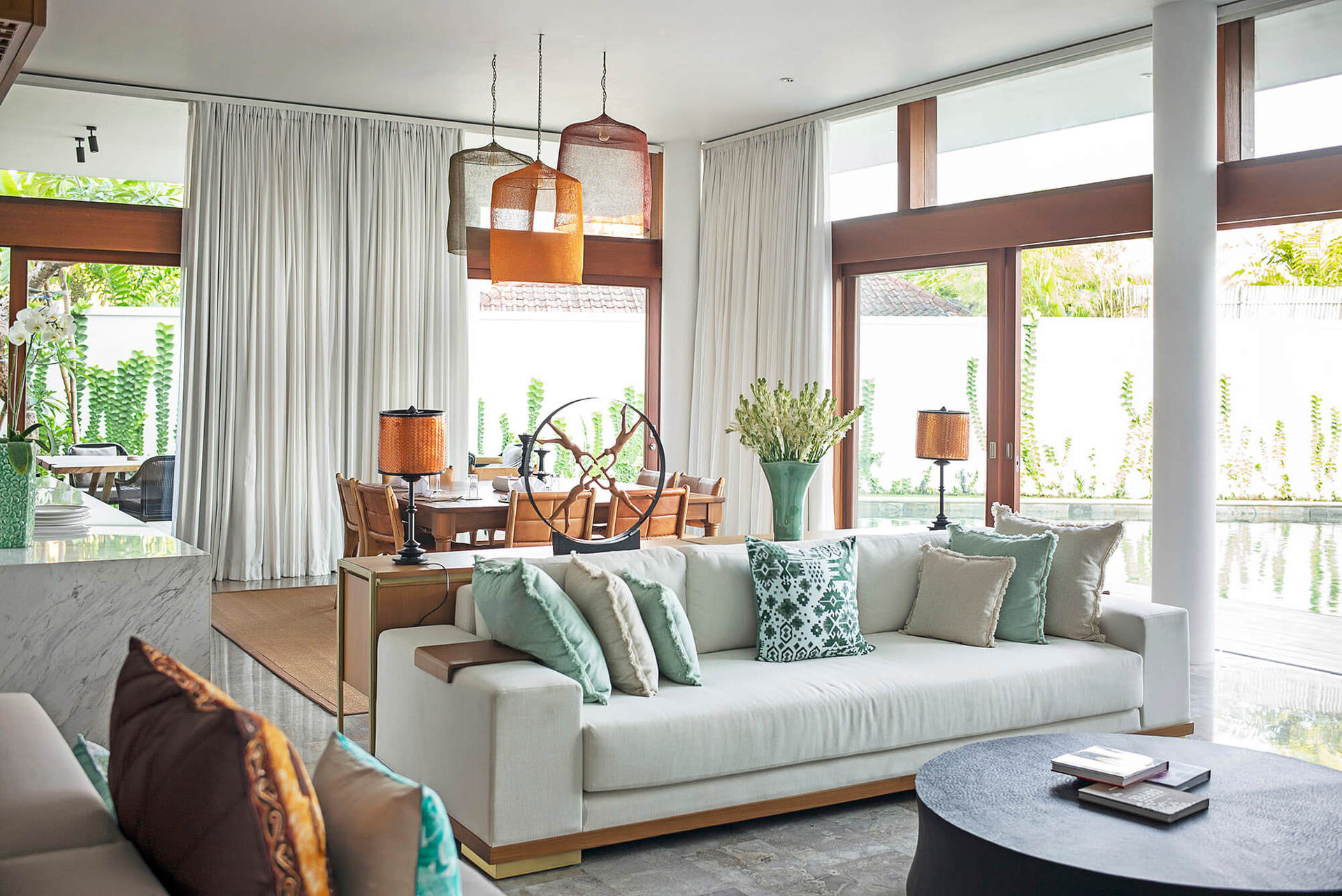 Stilvolle Strandvilla mit Pool und atemberaubender Aussicht – Bali Villa 1068