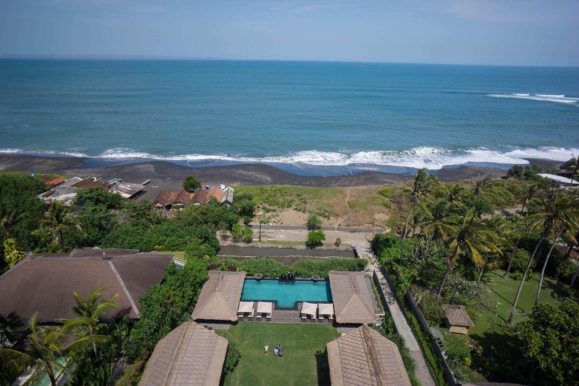 Üppige Gärten mit Meerblick - Bali Villa 1116