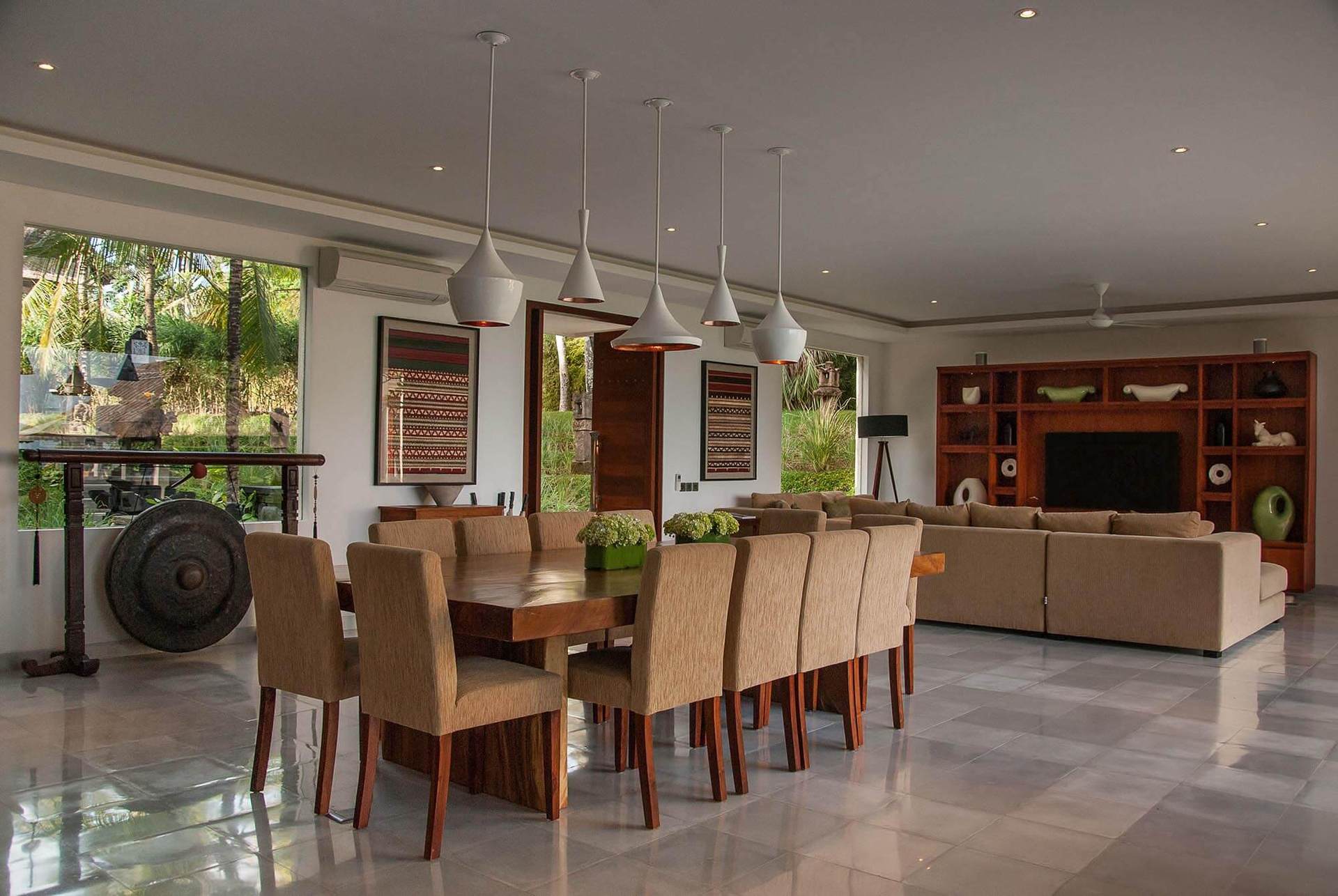 Üppige Gärten mit Meerblick - Bali Villa 1116