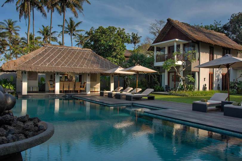 Üppige Gärten mit Meerblick - Bali Villa 1116