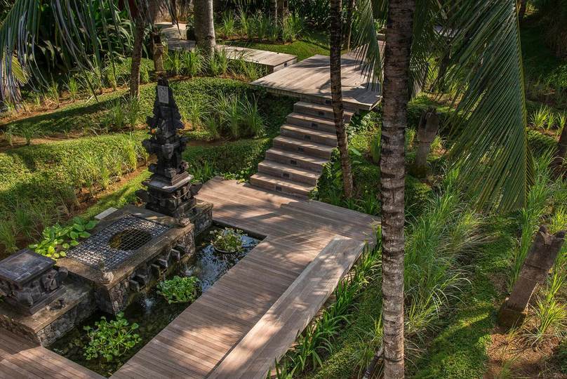 Üppige Gärten mit Meerblick - Bali Villa 1116
