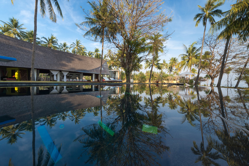 Luxus-Fluchtvilla mit Meerblick in Lombok, 1133