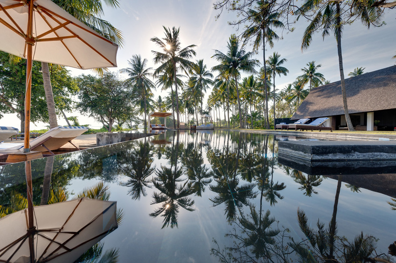 Luxus-Fluchtvilla mit Meerblick in Lombok, 1133