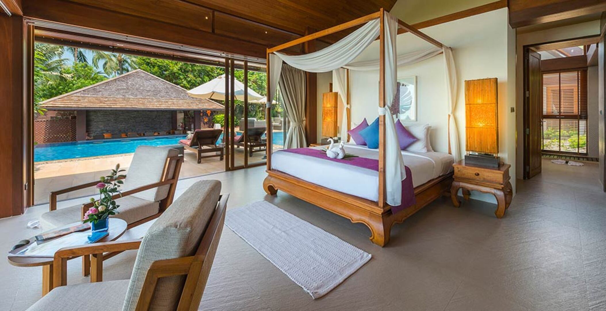Sie und Ihre Familie werden diese Luxusvilla mit Personal und Privatkoch lieben, Koh Samui Villa 1000
