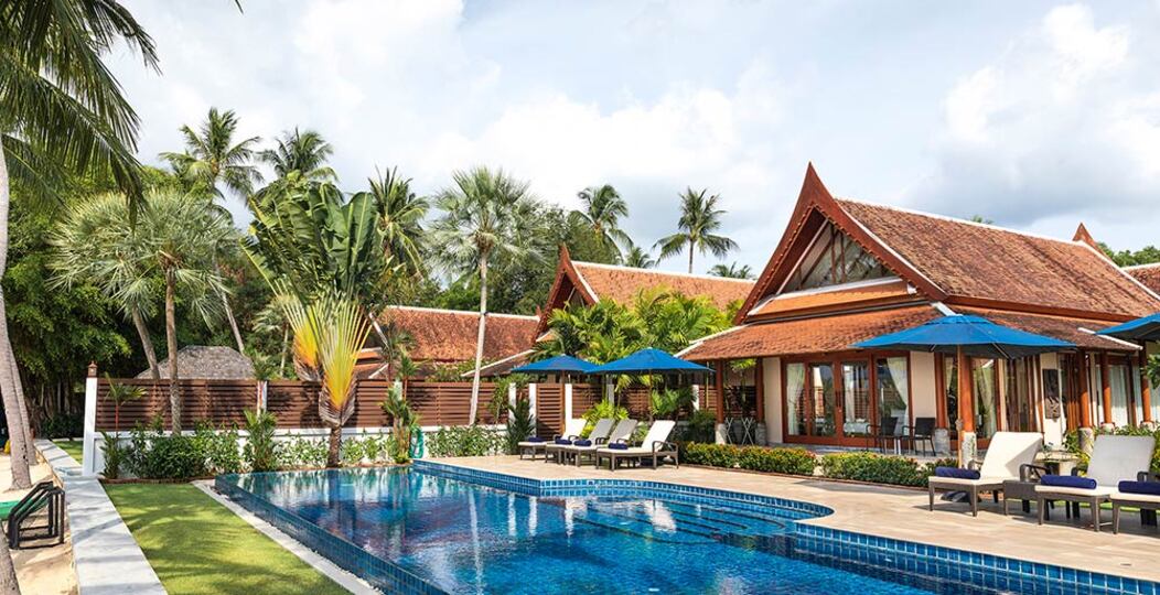5-Sterne-Luxusvilla, voll besetzt und mit Privatkoch, Koh Samui Villa 1006