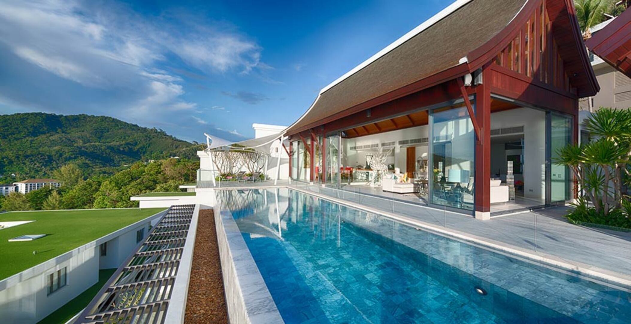 Endlich können Sie und Ihre Freunde eine Luxusvilla mit 24/7-Concierge mieten, Phuket Villa 1034