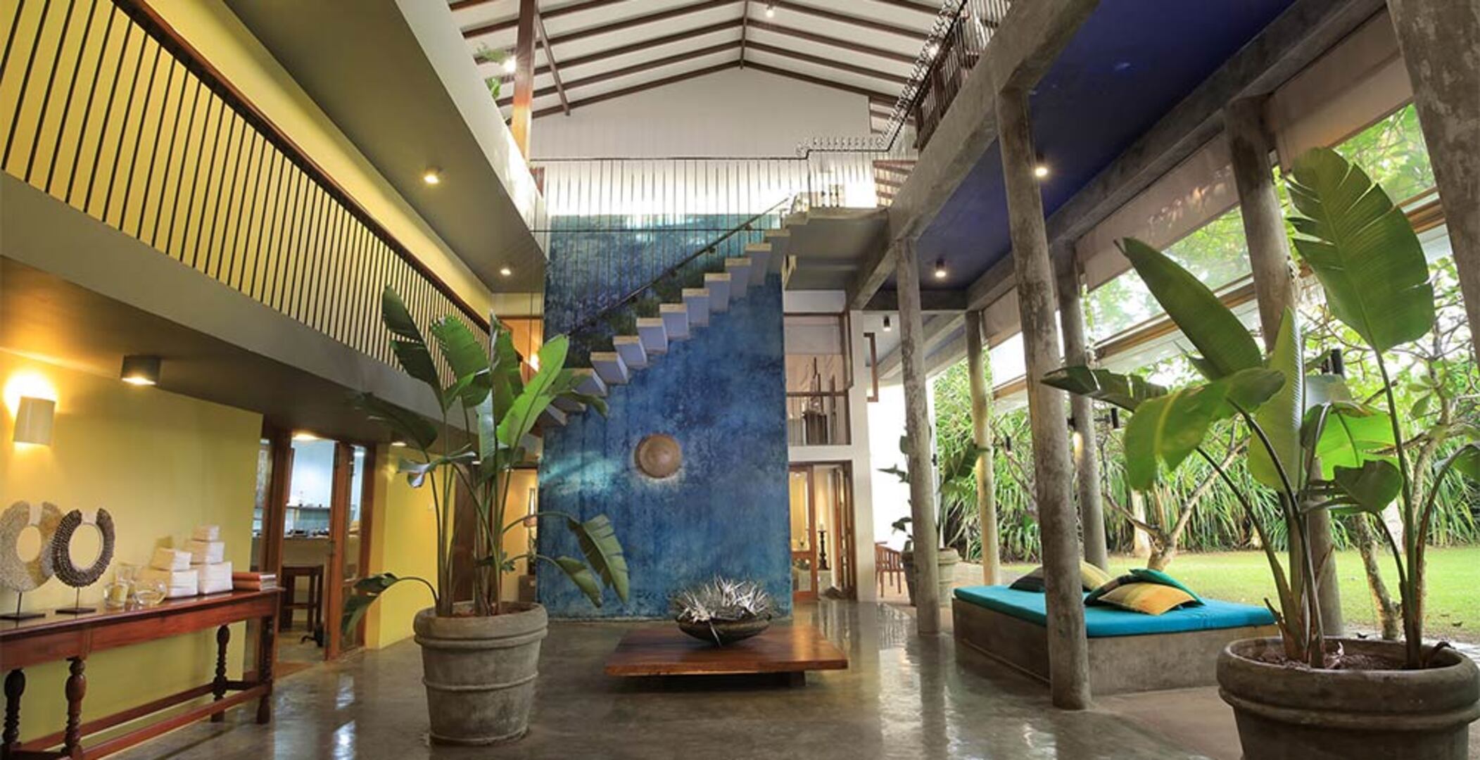 Erleben Sie einen Luxusurlaub in Sri Lanka während Ihres Aufenthalts in dieser wunderschönen Villa, Villa Saffron & Blue