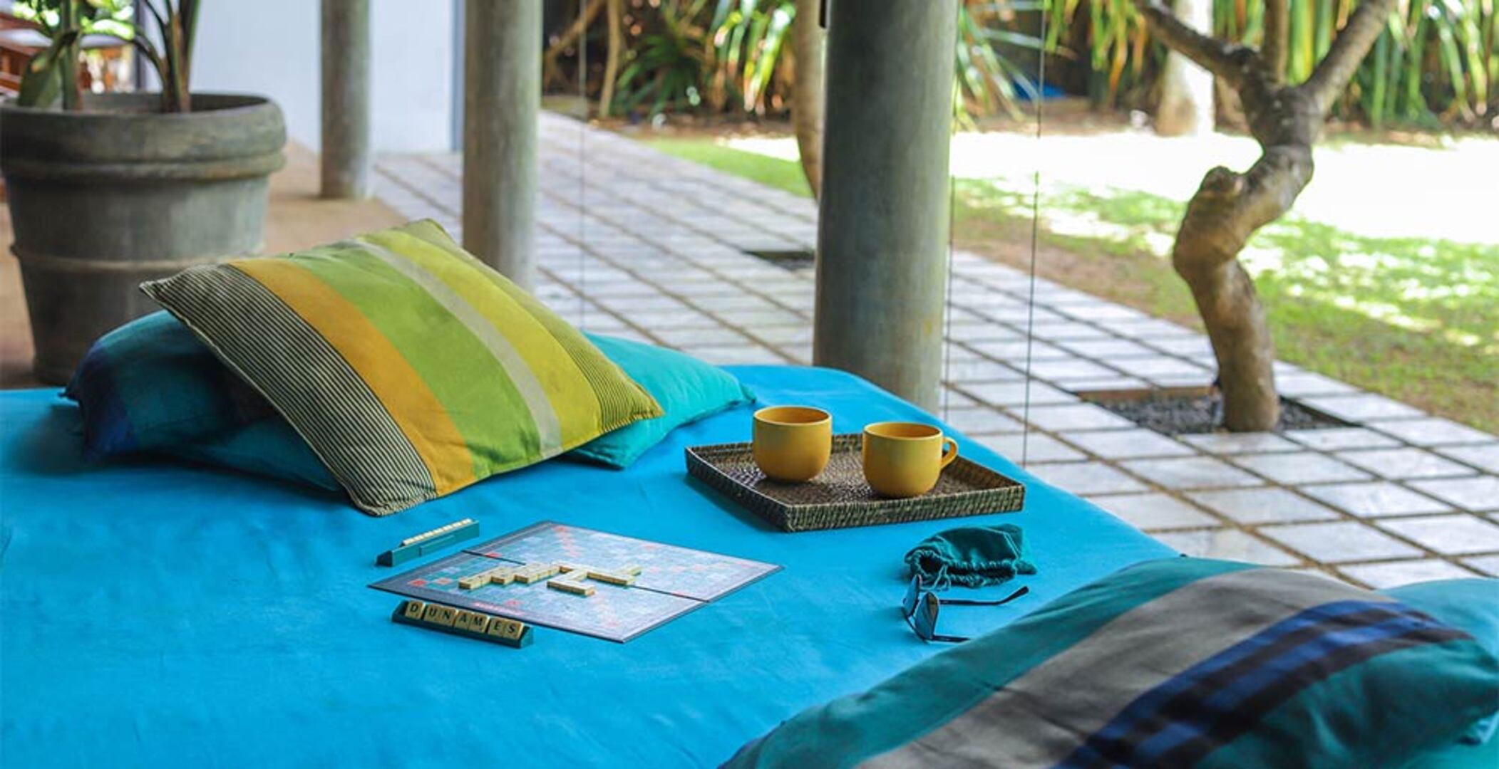 Erleben Sie einen Luxusurlaub in Sri Lanka während Ihres Aufenthalts in dieser wunderschönen Villa, Villa Saffron & Blue