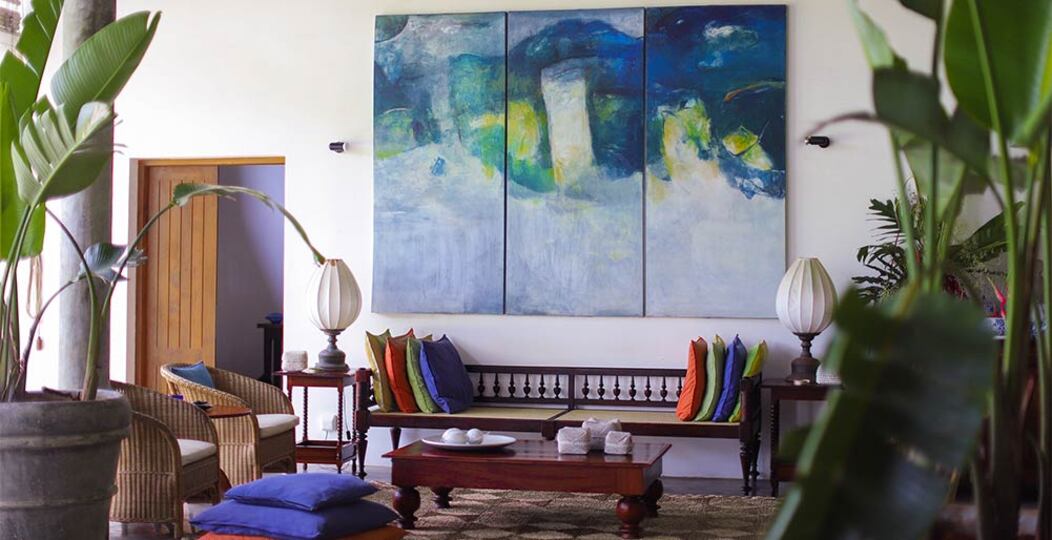 Erleben Sie einen Luxusurlaub in Sri Lanka während Ihres Aufenthalts in dieser wunderschönen Villa, Villa Saffron & Blue