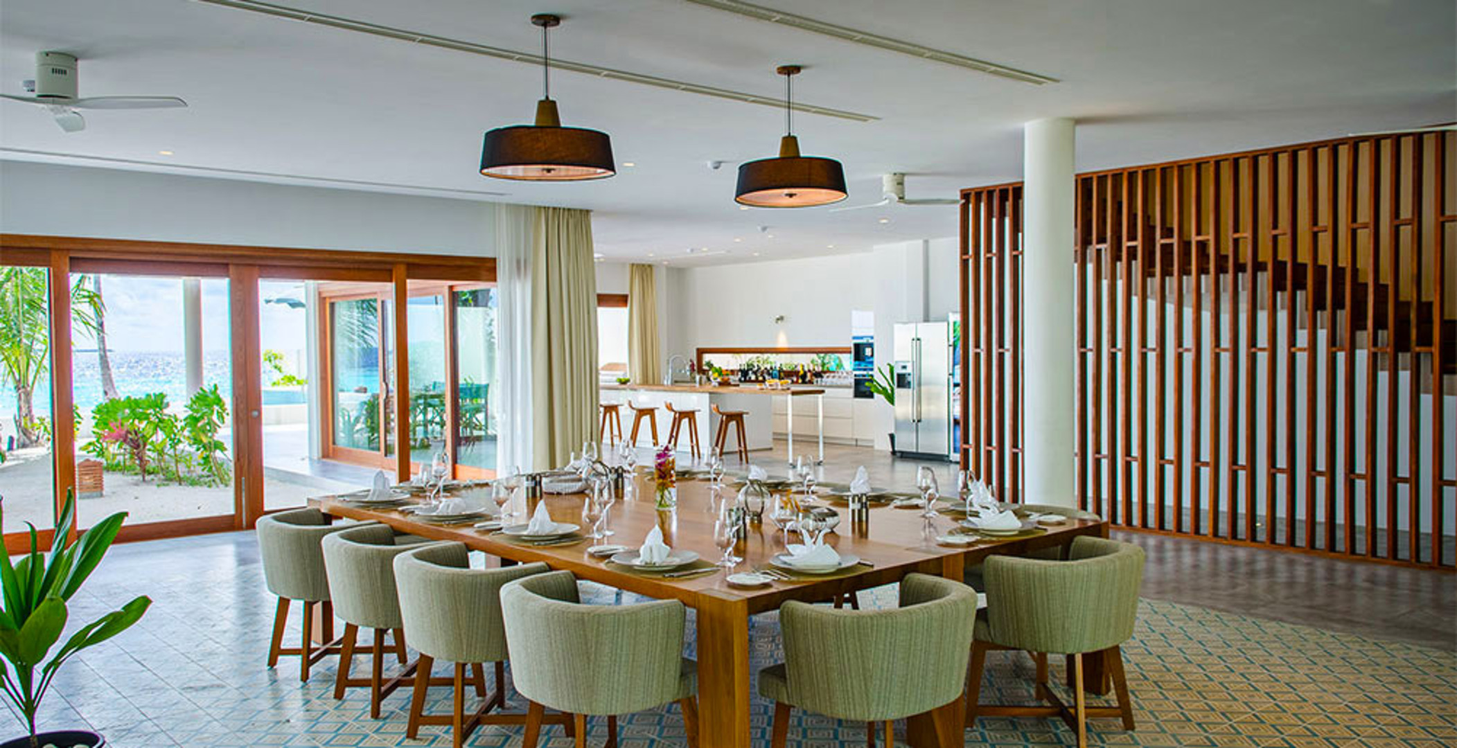 Sie und Ihre Familie werden diese Ultra-Luxus-Villa auf den Malediven mit 24/7-Concierge, voll besetztem Personal und Privatkoch, Villa Amilla, lieben