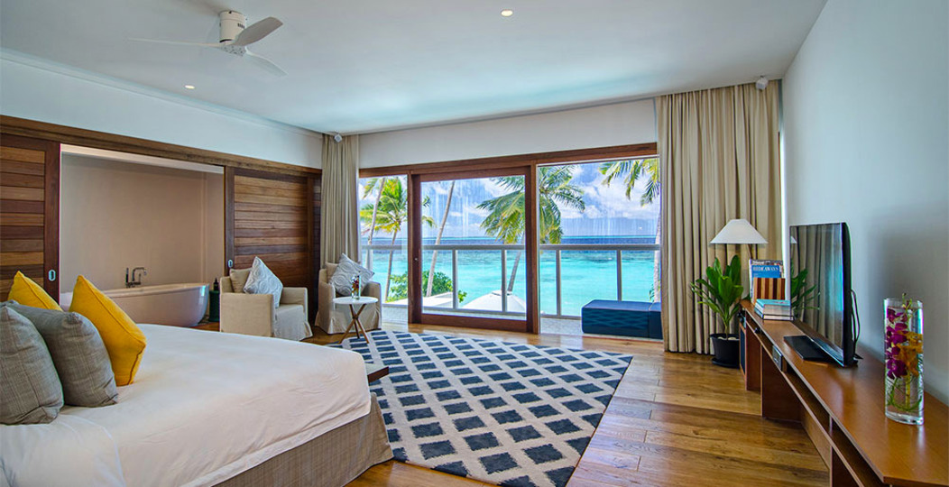 Sie und Ihre Familie werden diese Ultra-Luxus-Villa auf den Malediven mit 24/7-Concierge, voll besetztem Personal und Privatkoch, Villa Amilla, lieben