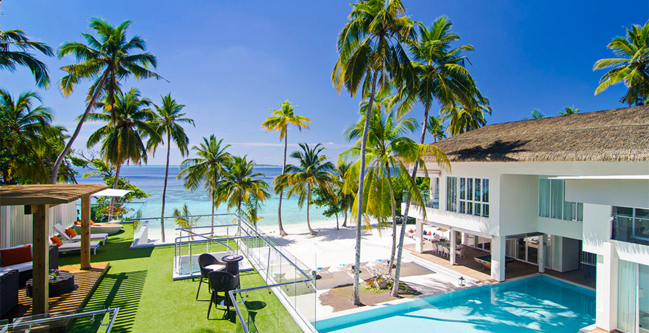 Sie und Ihre Familie werden diese Ultra-Luxus-Villa auf den Malediven mit 24/7-Concierge, voll besetztem Personal und Privatkoch lieben, Amilla Villa Estate