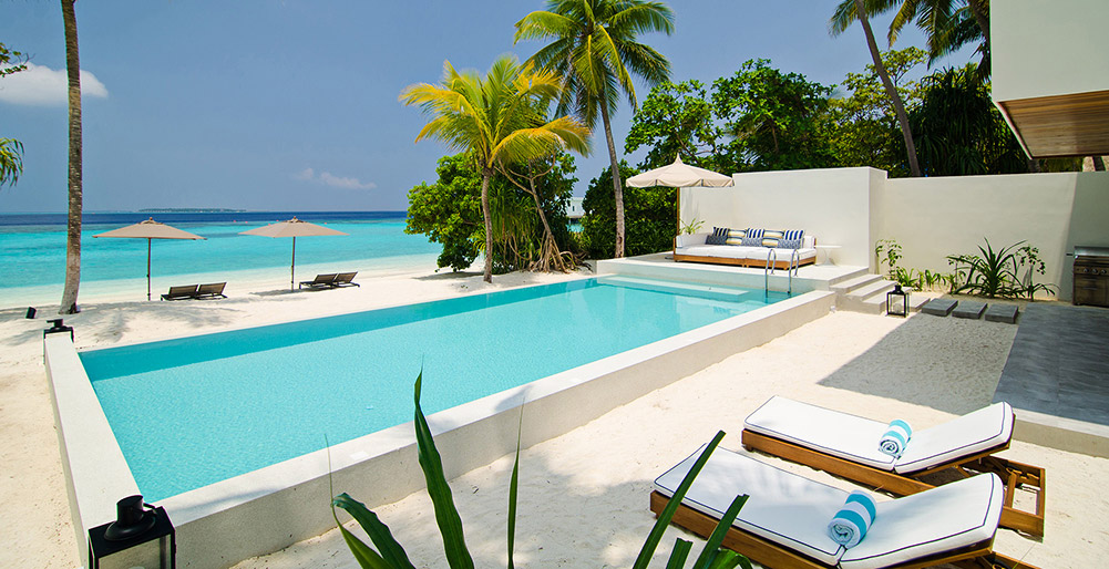 Sie und Ihre Familie werden diese Ultra-Luxus-Villa auf den Malediven mit 24/7-Concierge, voll besetztem Personal und Privatkoch, Amilla Residence, lieben