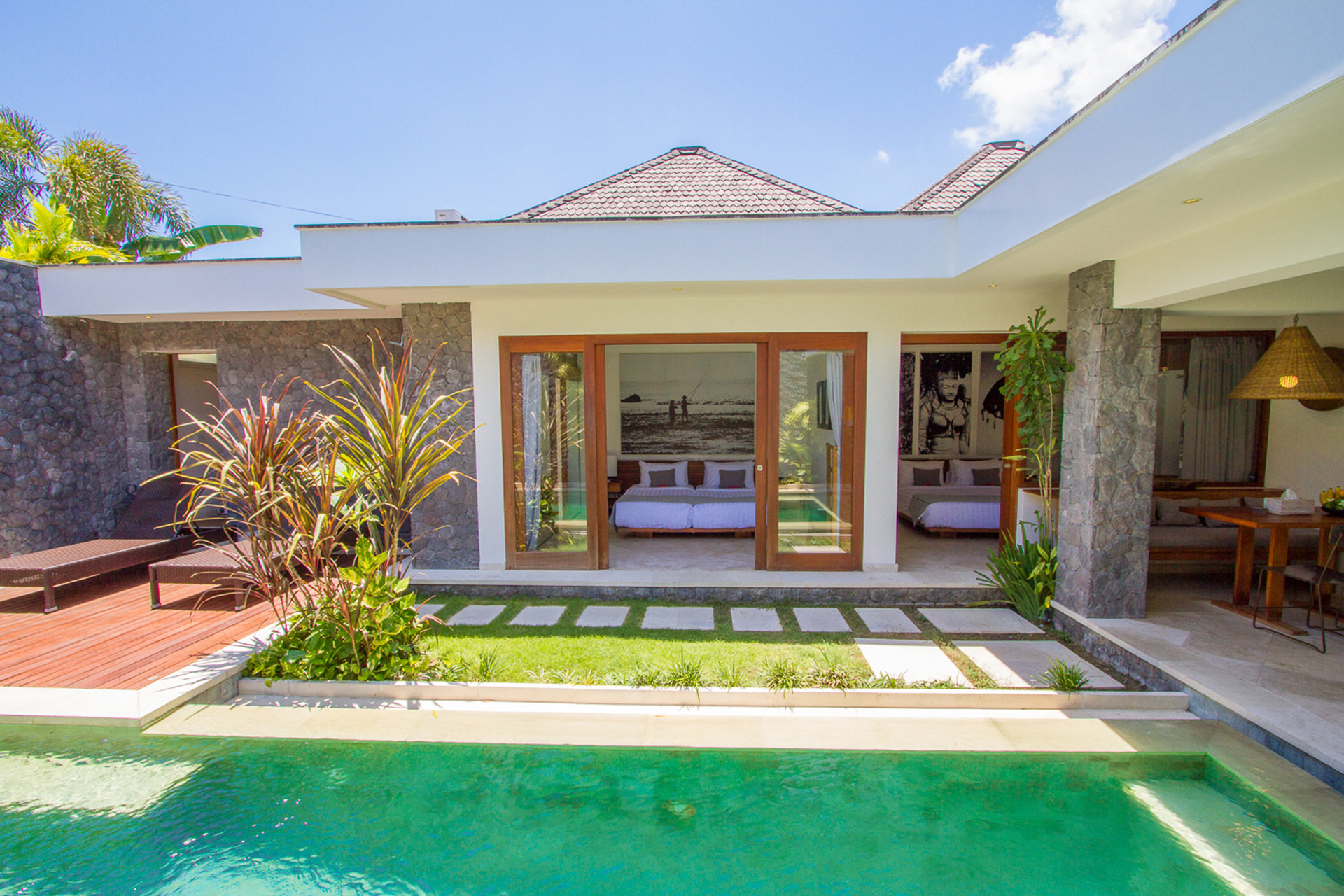 Luxuriöse Villa mit 2 Schlafzimmern in der Nähe der Sehenswürdigkeiten von Seminyak, Bali Villa 1147