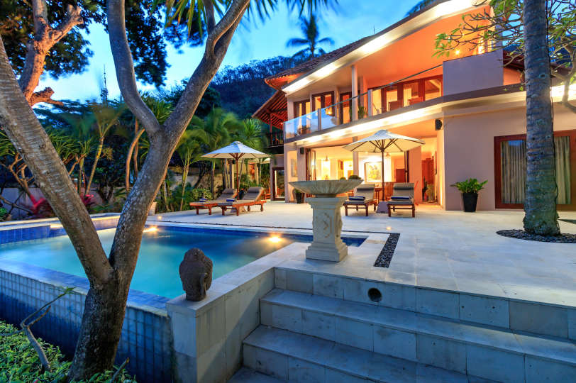 Luxuriöse 5-Sterne-Villa auf Bali, Bali Villa 2002