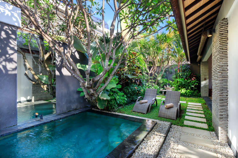 Sie werden diese luxuriöse Ferienvilla mit 1 Schlafzimmer und privatem Pool in Seminyak lieben, Villa Bali 2011