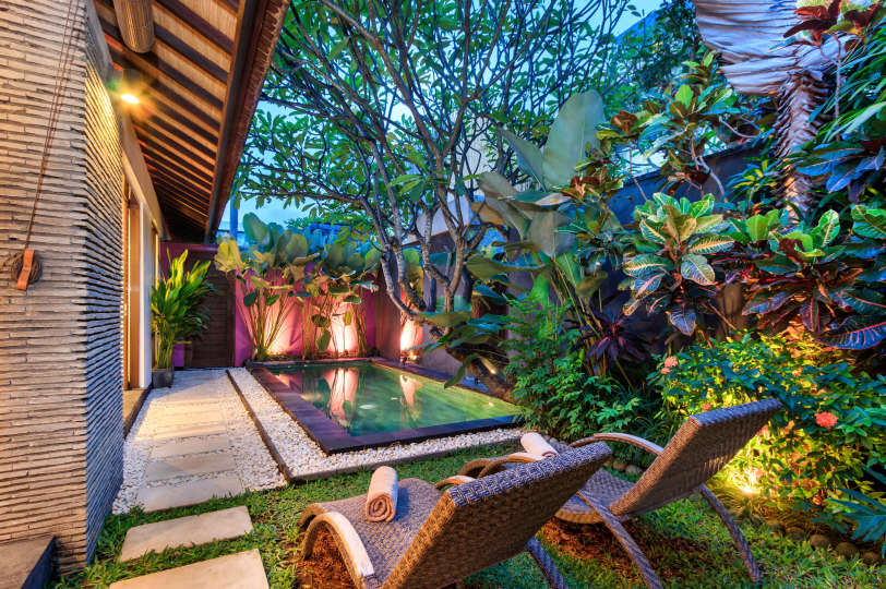 Sie werden diese luxuriöse Ferienvilla mit 1 Schlafzimmer und privatem Pool in Seminyak lieben, Villa Bali 2011