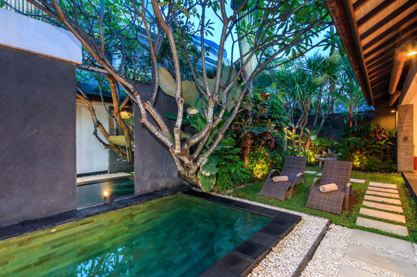 Sie werden diese luxuriöse Ferienvilla mit 1 Schlafzimmer und privatem Pool in Seminyak lieben, Villa Bali 2011