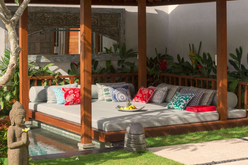 Stellen Sie sich vor, Ihre Familie mietet eine luxuriöse Ferienvilla in der Nähe der Hauptattraktionen von Seminyak, Villa Bali 2043