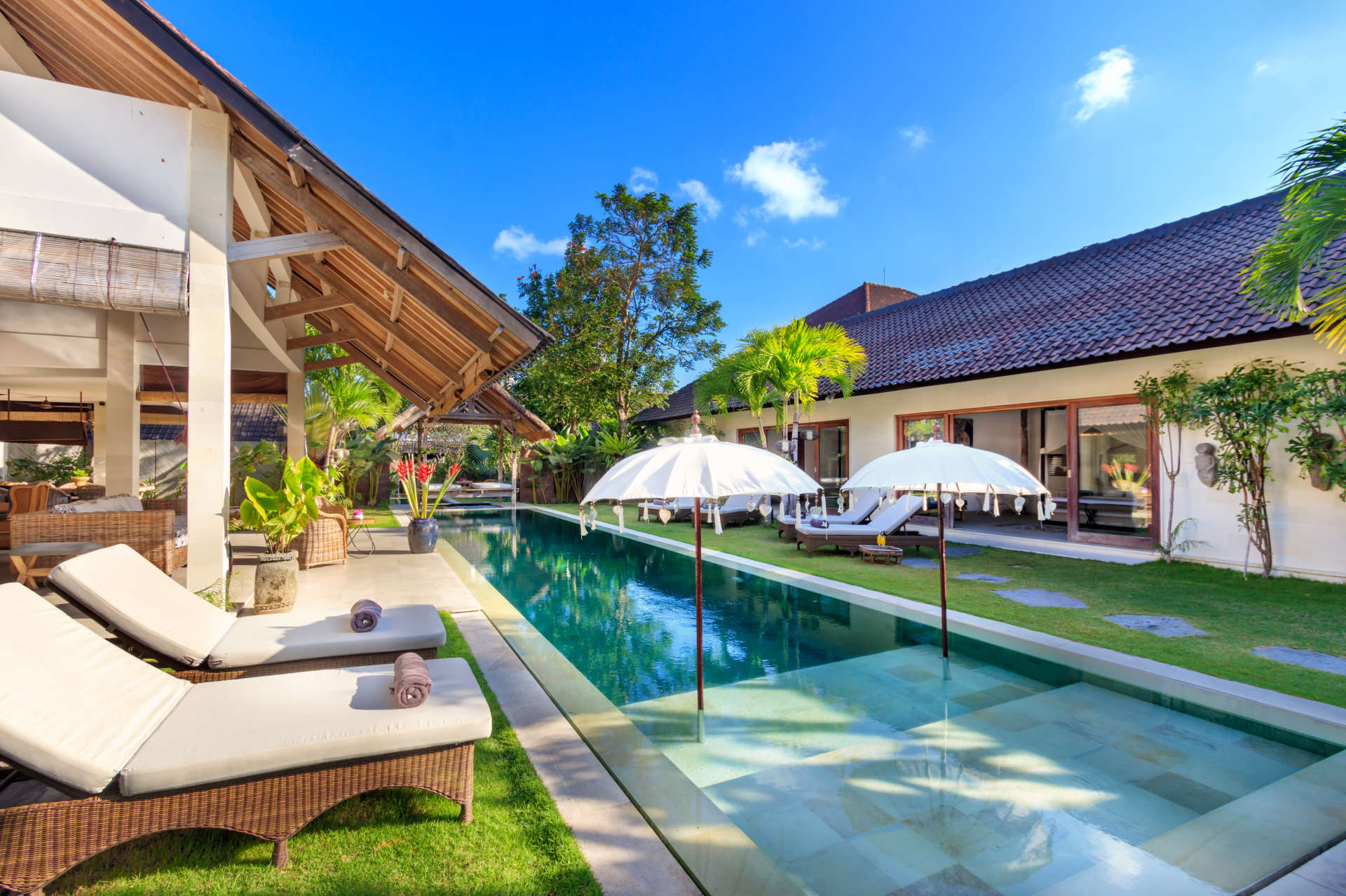 Luxuriöse Villa mit 5 Schlafzimmern und privatem Pool, Bali Villa 2055