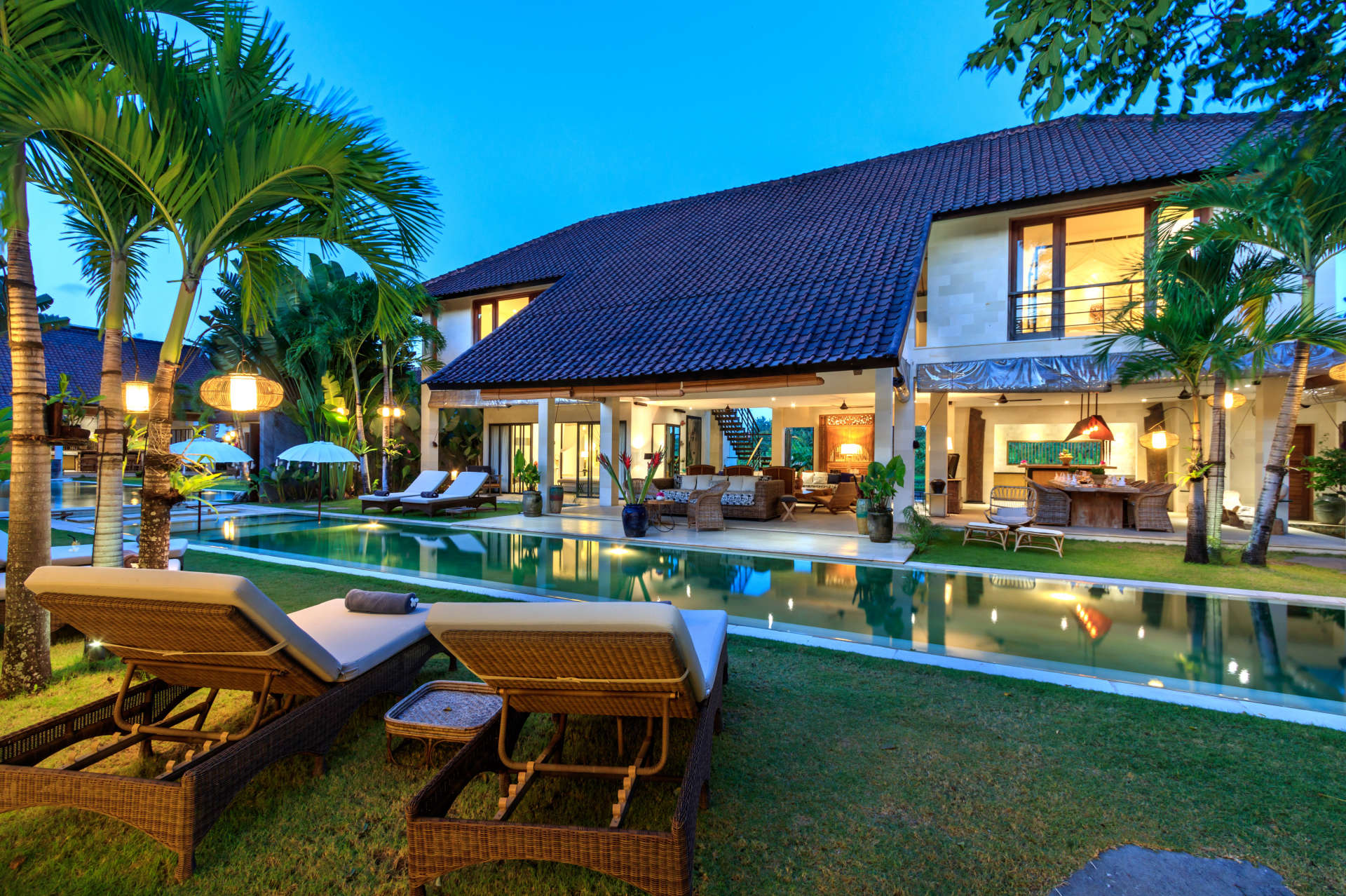Luxuriöse Villa mit 5 Schlafzimmern und privatem Pool, Bali Villa 2055