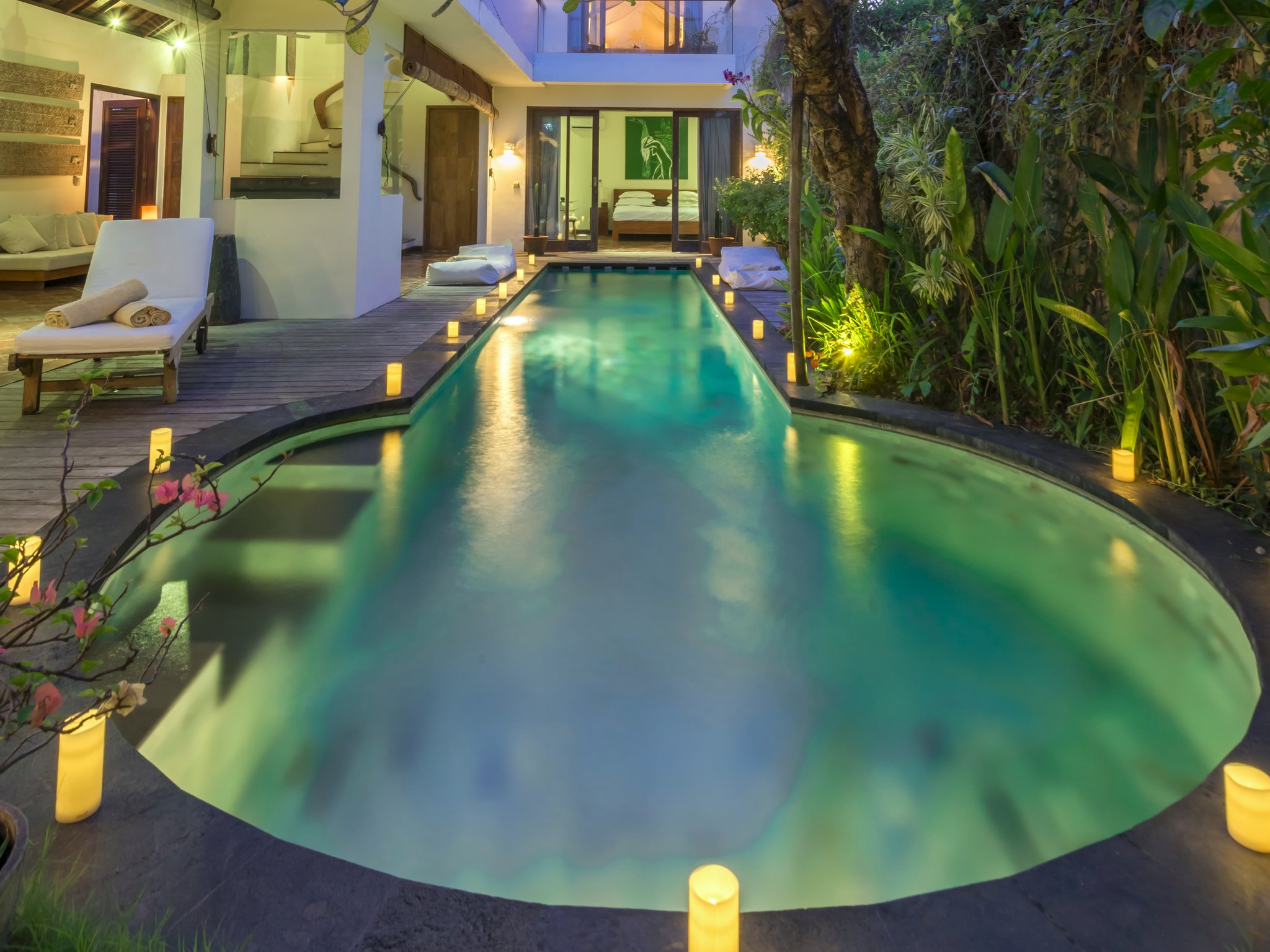 5-Sterne-Villa auf Bali, nur wenige Minuten vom Strand entfernt, Bali Villa 2064