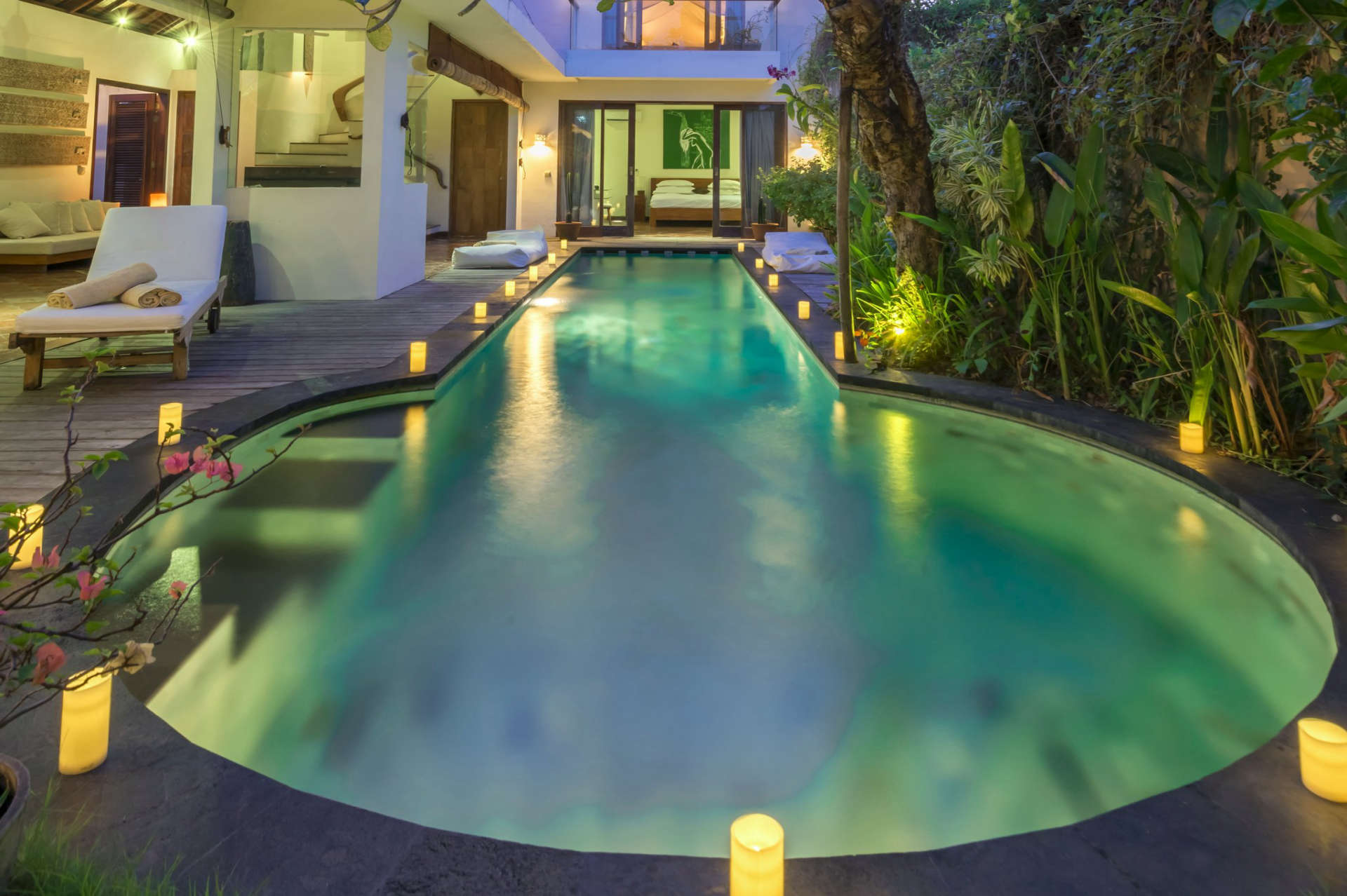 5-Sterne-Villa auf Bali, nur wenige Minuten vom Strand entfernt, Bali Villa 2064