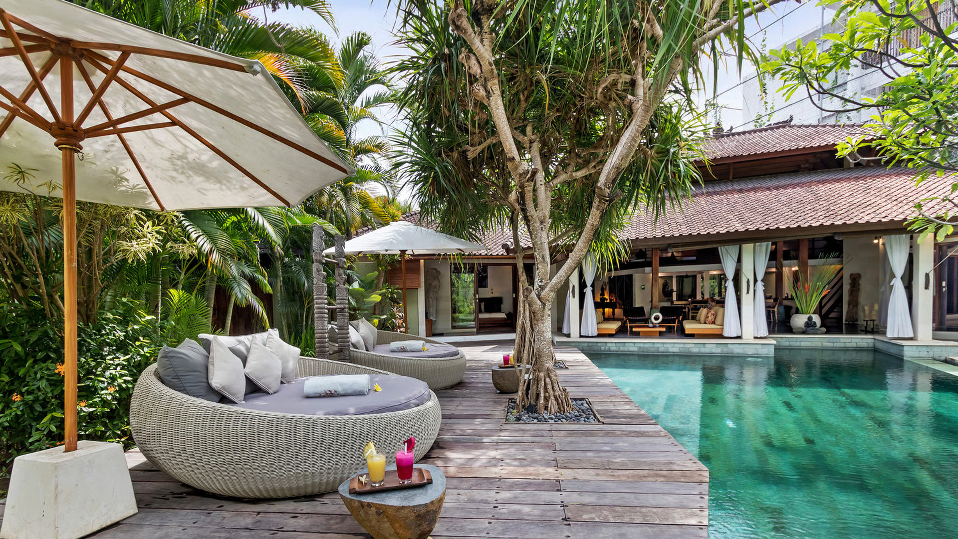 5-Sterne-Villa auf Bali, nur wenige Minuten vom Strand entfernt, Bali Villa 2065