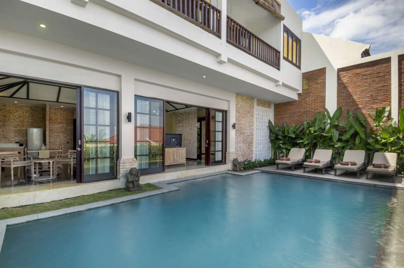 Wunderschöne 5-Sterne-Villa in bester Umalas-Lage, Bali Villa 2076