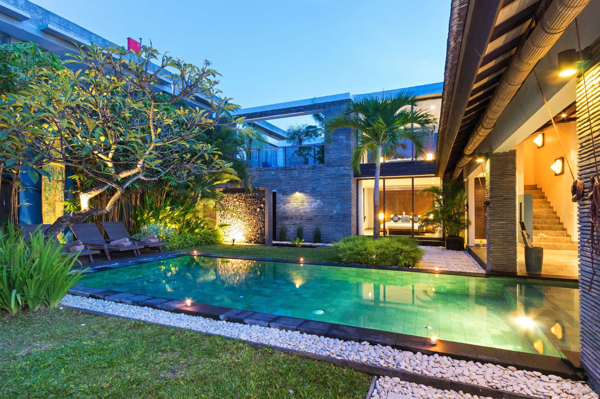 5-Sterne-Villa auf Bali, nur wenige Minuten vom Strand entfernt, Bali Villa 2080