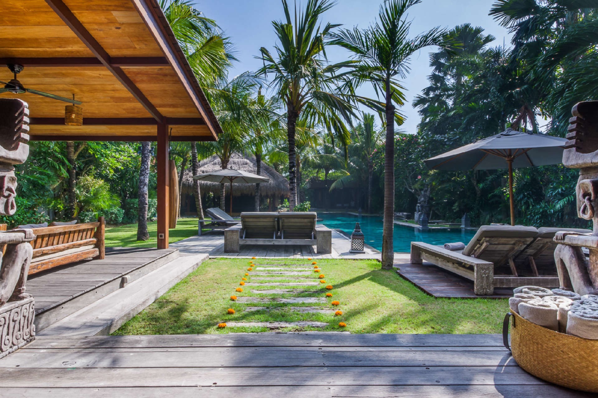 Mieten Sie eine Luxusvilla auf Bali in Strandnähe, Bali Villa 2086