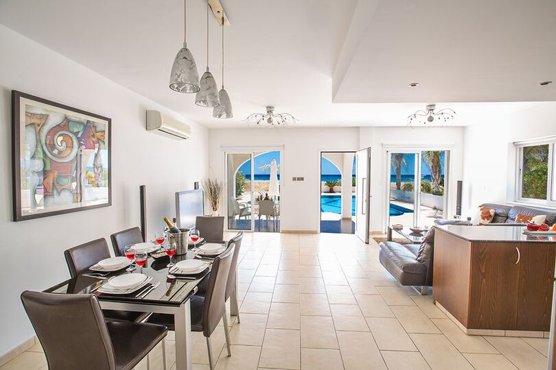 Die ultimative 5-Sterne-Ferienvilla in Sotira mit privatem Pool und in Strandnähe, Sotira Villa 1299