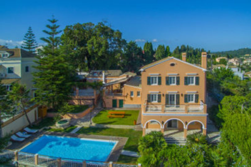 Privater Pool und atemberaubende Aussicht, Korfu Villa 1000
