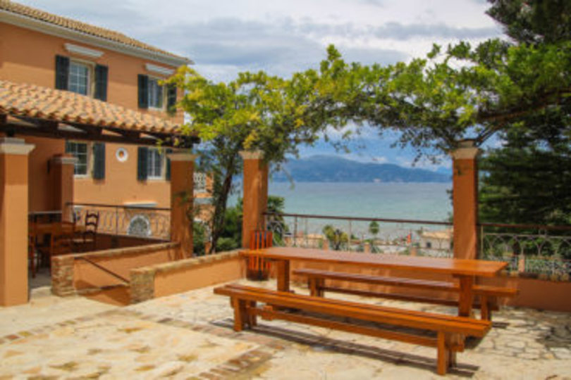 Privater Pool und atemberaubende Aussicht, Korfu Villa 1000