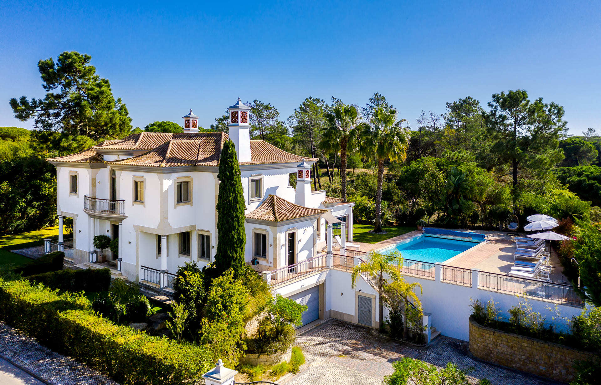 Luxuriöses Familiendomizil mit privatem Pool – Quinta do Lago Villa 1039